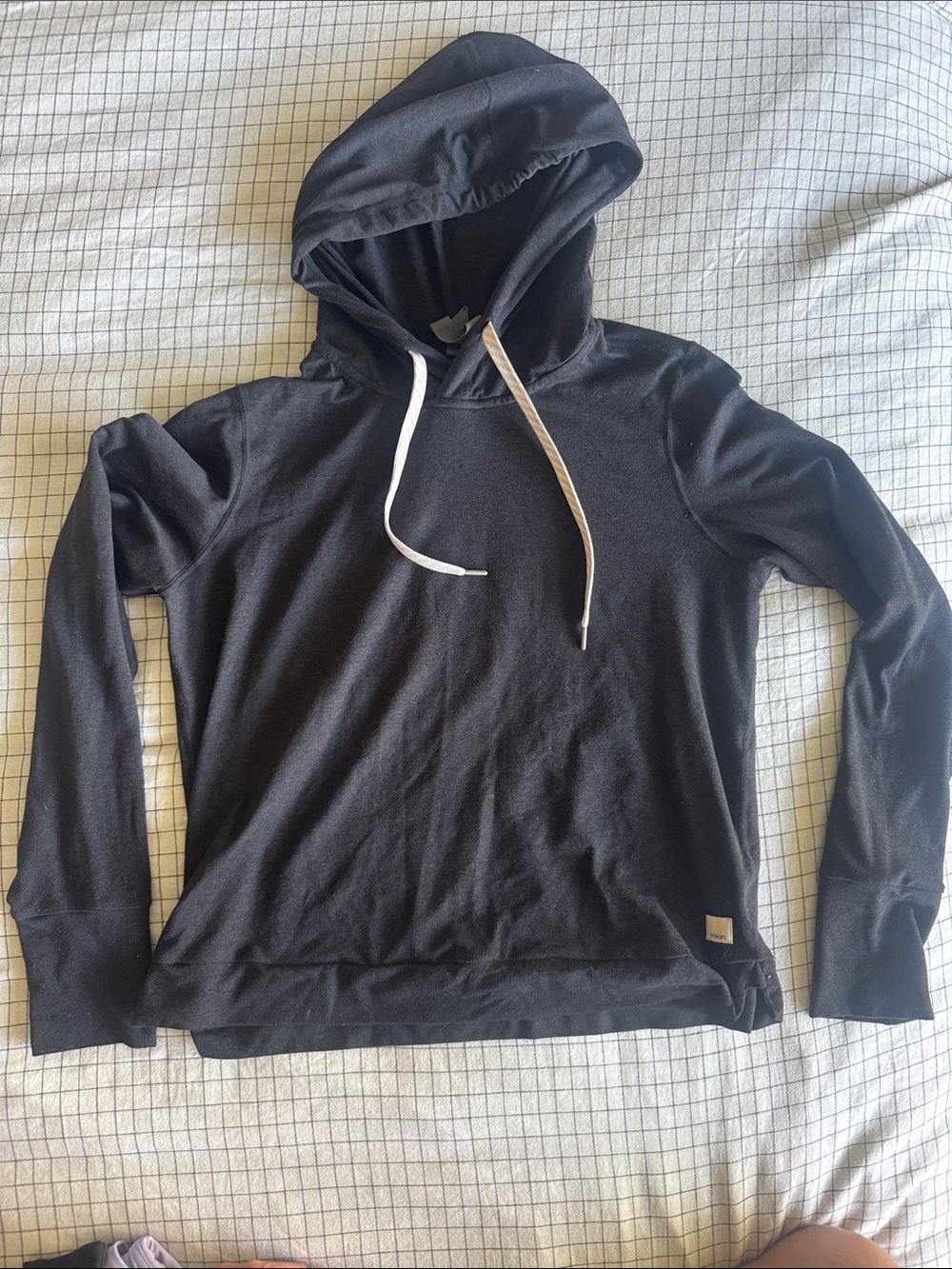 Vuori Black Women's Lightweight Hoodie